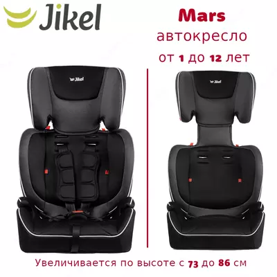 Автокресло-бустер Mars 123 от JIKEL (Франция)