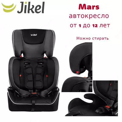 Автокресло-бустер Mars 123 от JIKEL (Франция)
