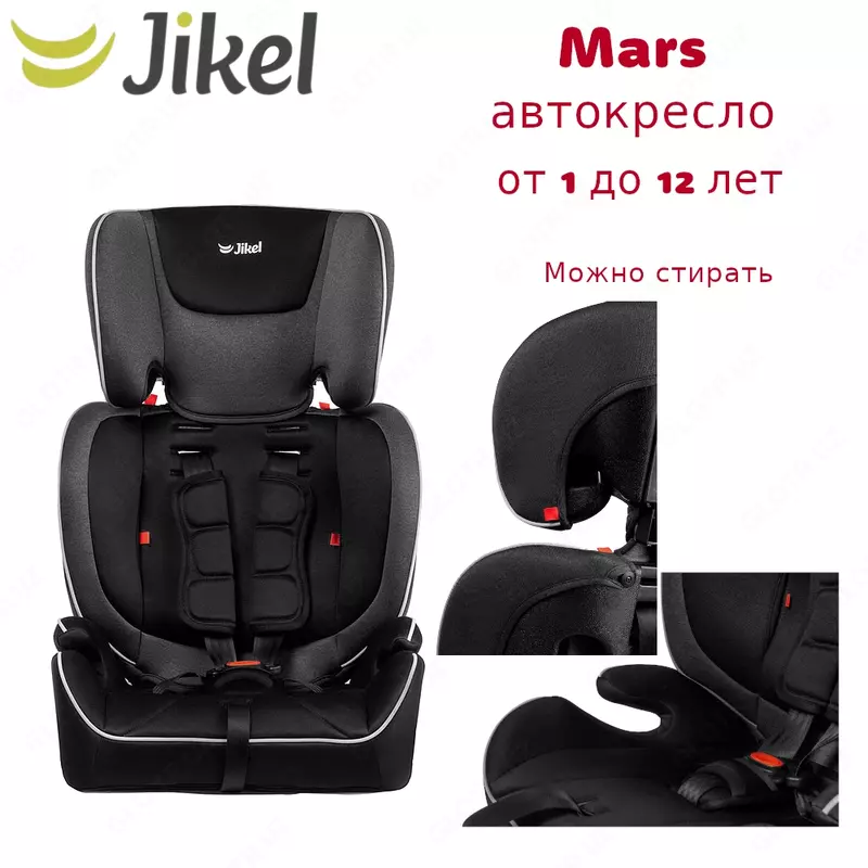 Автокресло-бустер Mars 123 от JIKEL (Франция)