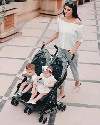 Прогулочная коляска Opal Double от Jikel (Франция) для двоих