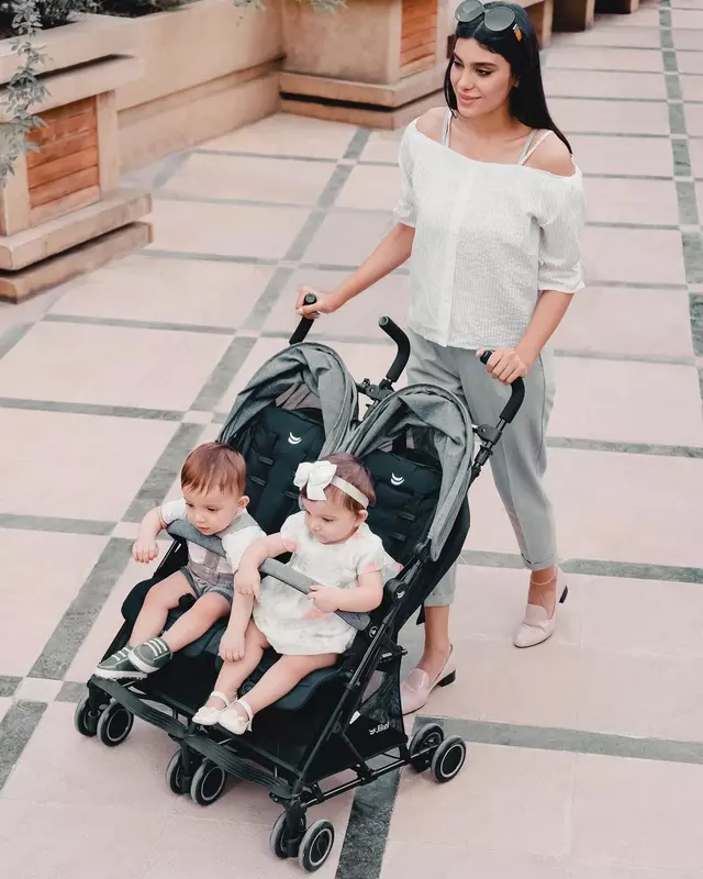 Прогулочная коляска Opal Double от Jikel (Франция) для двоих