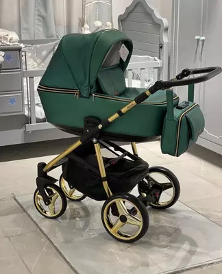 Коляска Adamex Reggio Shine Collection 3 в 1 (Польша)