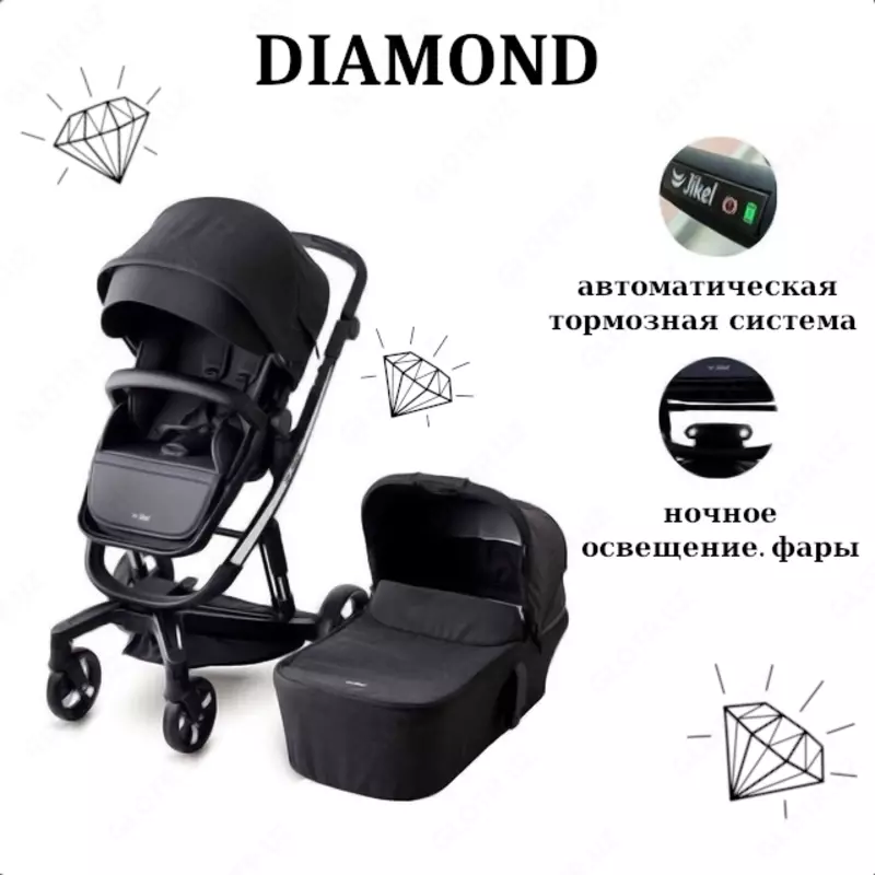 Jikel Diamond Travel System aravachasi (Frantsiya), 2b1