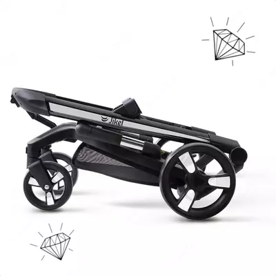 Коляска Diamond Travel System от Jikel France 🇫🇷 (Франция) 2 в 1