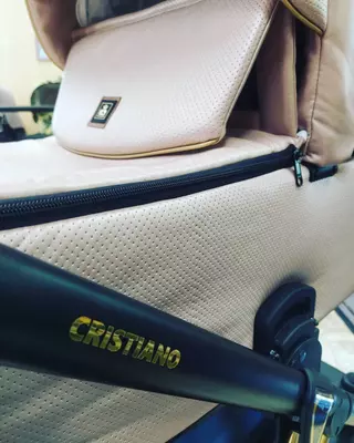 Adamex CRISTIANO Special Edition leatherette aravachasi (Polsha) 3-in-1 va 2-in-1