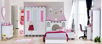 Комплект мебели "CASTLE" для подростков 🇹🇷 от ALMILA (Турция)