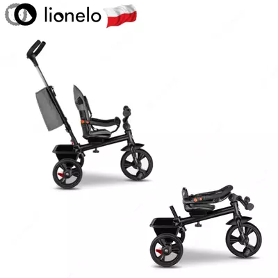 СКЛАДНОЙ Трёхколёсный велосипед Haari 2 в 1 от Lionelo (Польша)