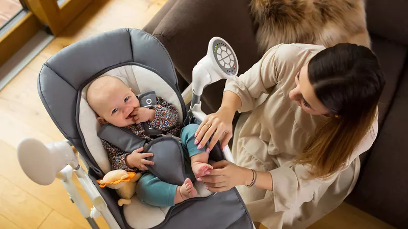 🇵🇱 Lionelo Niles Стульчик качалочка 🇵🇱 (Польша)