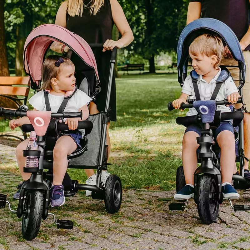 СКЛАДНОЙ Трёхколёсный велосипед Haari 2 в 1 от Lionelo (Польша) 🇵🇱