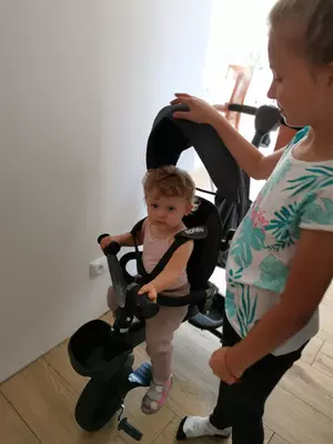 Lionelo Haari 2 dan 1 gacha katlanadigan uch g'ildirakli velosiped (Polsha)