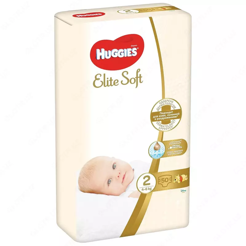 Подгузники Huggies Elite Soft 2