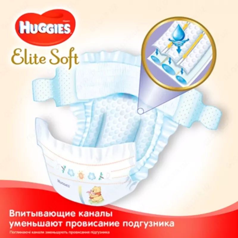 Подгузники Huggies Elite Soft 5 (12-22кг) 28шт