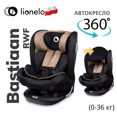 BASTIAAN RWF - автомобильное кресло 🔄 360 ° (0-36 кг) 🇵🇱(Польша)