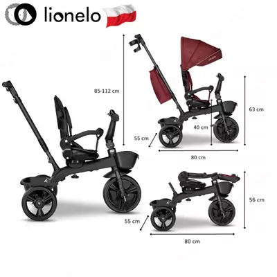 🇵🇱KORI - трехколесный велосипед от Lionelo 🇵🇱 (Польша)