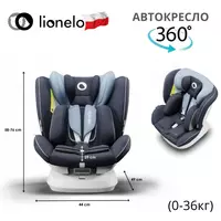 Автокресло Lionelo LO-Bastiaan One 💙🇵🇱 (Польша) Вращение 360 ° (0-36 кг) - CHICCOBABY.UZ