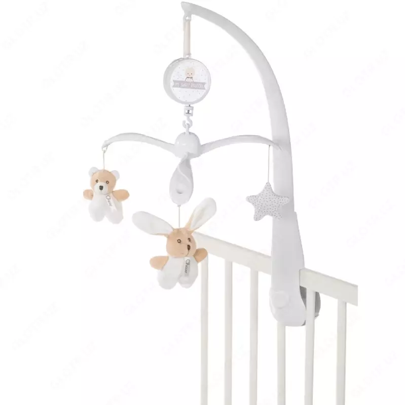  Подвеска-мобиль на кроватку Bear & Bunny от Chicco Оптом и розница
