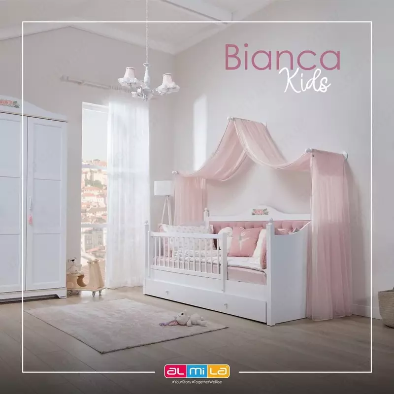 Almila tomonidan Byanka balerina kollektsiyasidan Kanopli divan to'shagi, (Turkiya)