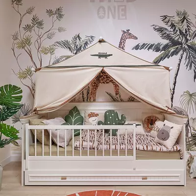 Диван-кровать коллекции "Monte" toddler с тентом от Almila (Турция) 🇹🇷