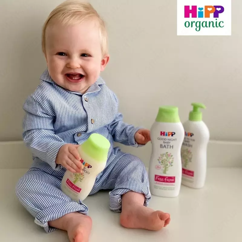 Hipp "ko'z yoshlarsiz" bolalar shampuni, 200 ml