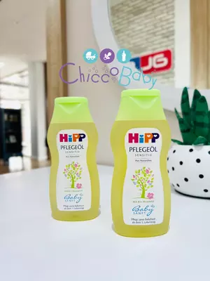 🧴Nozik teri uchun HiPP Babysanft chaqaloq moyi, 200 ml   