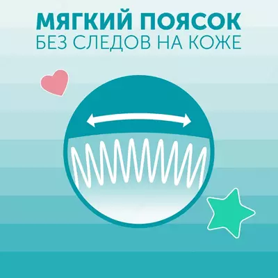 Трусики-подгузники Lovular SWEET KISS M (6-10 кг) 46 шт