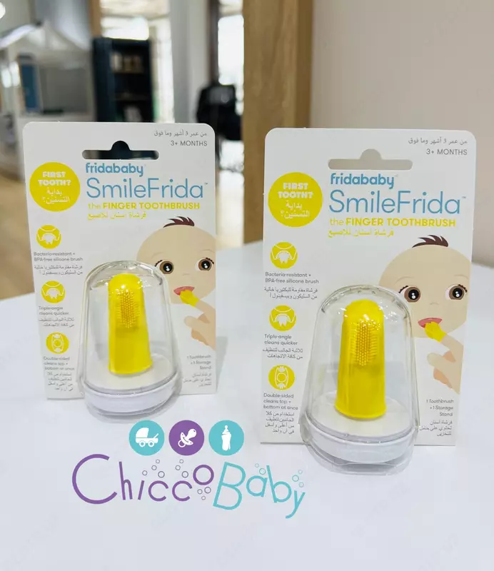 ЗУБНАЯ ЩЁТКА-НАПАЛЕЧНИК 3 мес+