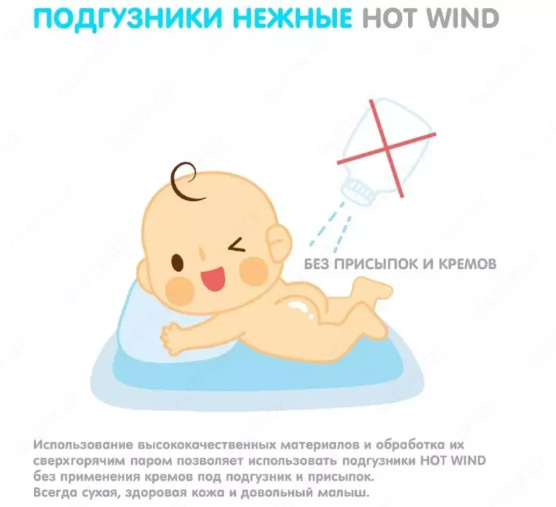 Подгузники 💧Lovular S (0-6 кг) 80 шт.