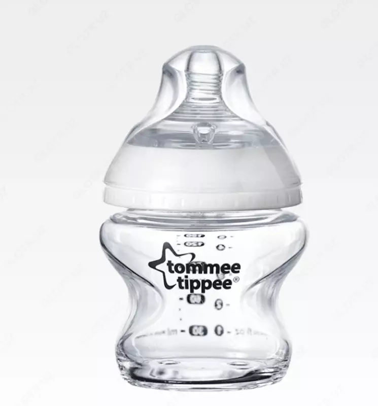 Tommee Tippee Бутылочка Closer to Nature - стеклянная (силиконовая соска), 150 мл
