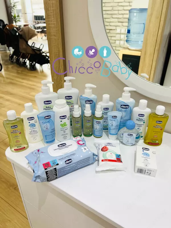 Массажное масло Chicco baby moments 0+, 200 мл