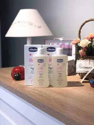 Chicco Baby moments massaj yog'i 0+, 200 ml