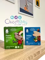 🧇 Organik tishlar  yumshoq tishlash uchun Gerber vafli    7 oydan boshlab