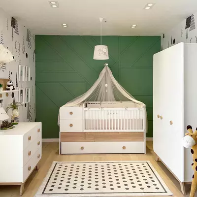 Кровать-трансформер "Baby cute" для новорожденного от Almila (Турция) 🇹🇷 (0 мес - 12 лет)