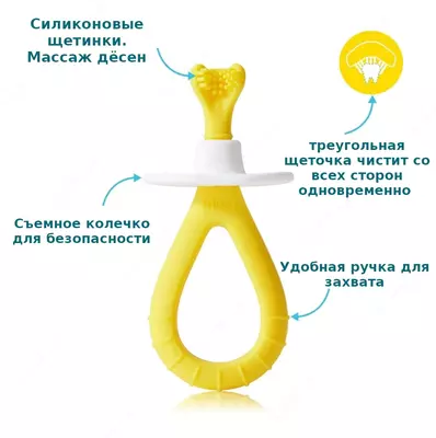 👶🏻🦷 Зубная щетка Fridababy 6м+