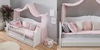Кровать диванчик коллекция LORA от Almila (Турция) CHICCOBABY.UZ