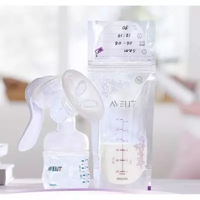 Ona sutini saqlash va muzlatish uchun Philips AVENT sumkalari