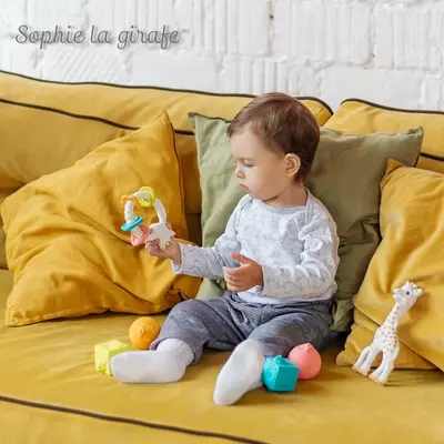🦒 Погремушка-грызунок Жирафик Sophie
