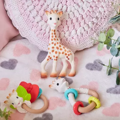 🦒 Погремушка-грызунок Жирафик Sophie
