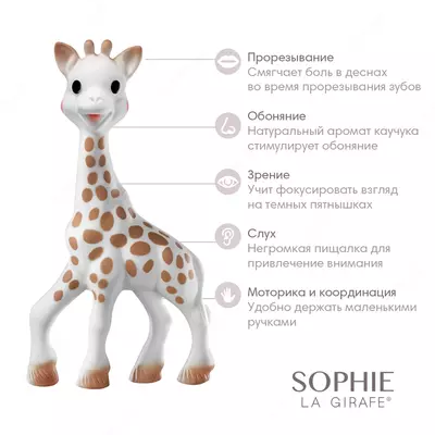 Sofi jirafasi to'plami mukammal sovg'adir! Sophie la girafe
