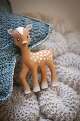 Развивающая игрушка-прорезыватель Олененок Фанфан🦌🎁Sophie la girafe