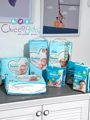 Подгузники Pampers New Baby-Dry для новорожденных 4-8 кг, 2 размер, 94 шт
