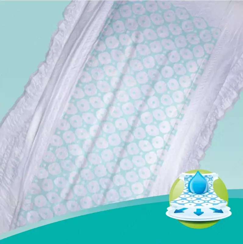 Подгузники Pampers Active Baby-Dry для малышей 9-14 кг, 4 размер, 70 шт