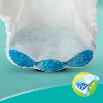Подгузники Pampers New Baby-Dry для новорожденных 2-5 кг, 1 размер, 94 шт