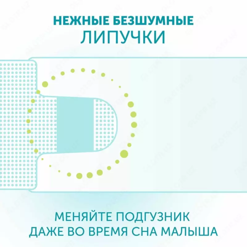 💧LOVULAR 💨HOT WIND Подгузники стерильные (0-4 кг) 18 шт.