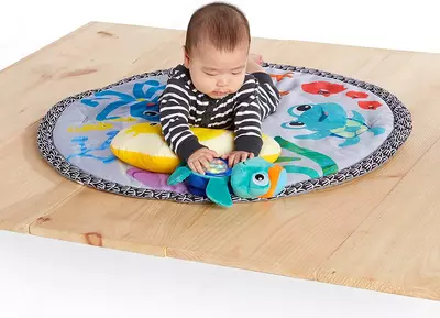 🐬Развивающий коврик для малышей "Sea friends"🦀