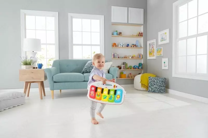 Fisher-Price"pianino" o'quv gilamchasi