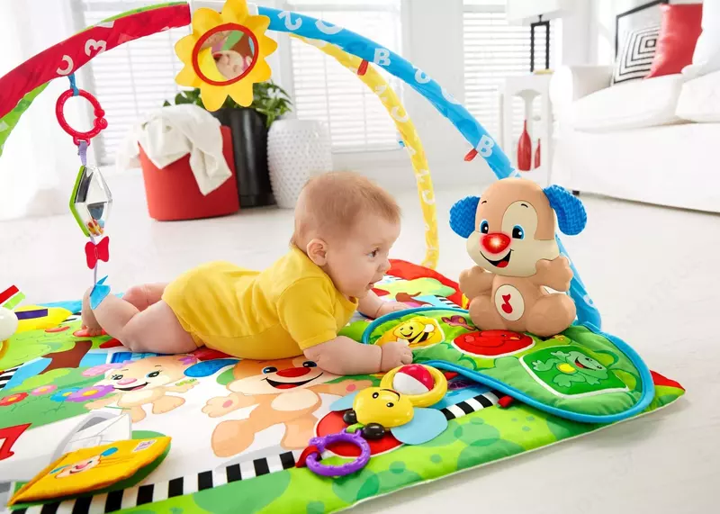 Fisher price Puppy and friends o'quv gilamchasi