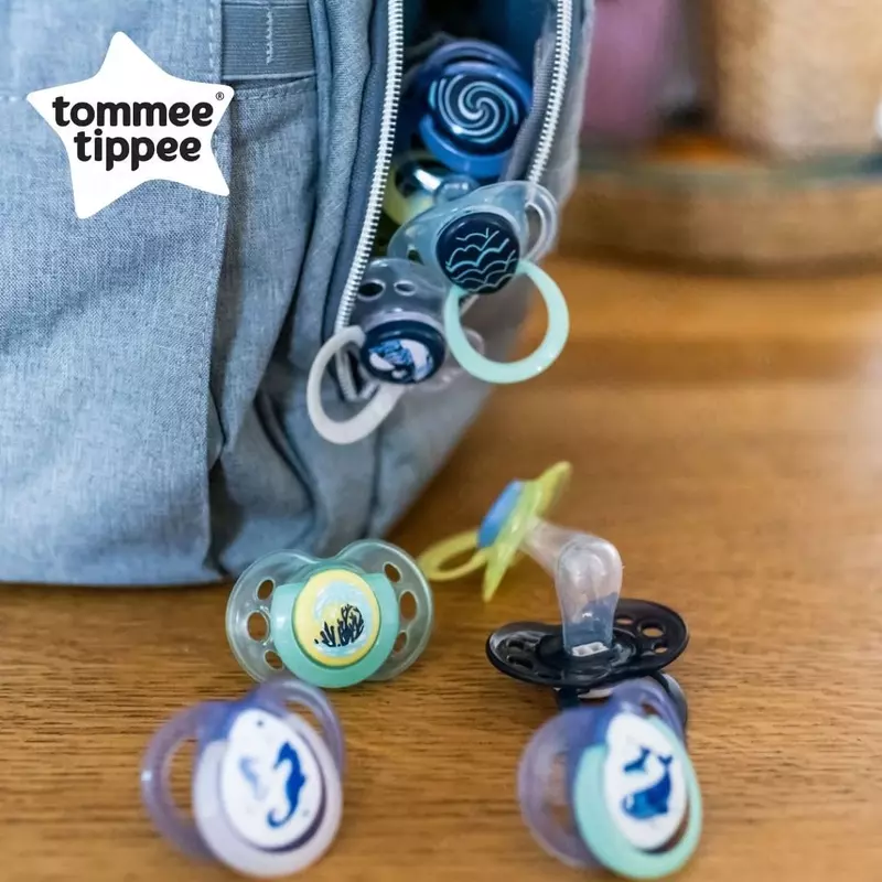 ✨ Соски-пустышки Night Time от Tommee Tippee 2шт.