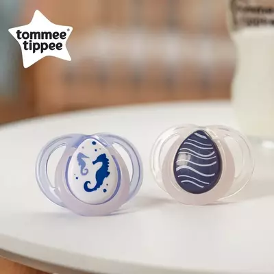 ✨ Соски-пустышки Night Time от Tommee Tippee 2шт.