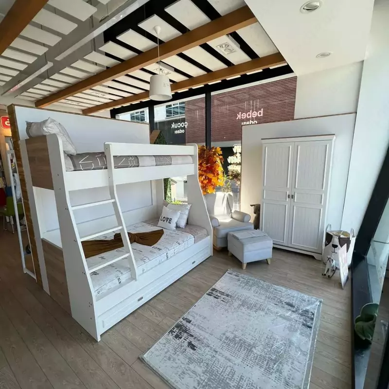 Monte Ranza 🇹🇷 Турция Двухъярусная кровать - готовое решение для детской комнаты двоих деток!