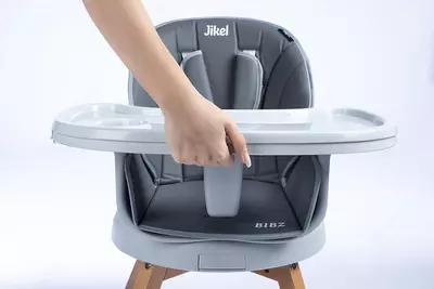 Стульчик для кормления Bibz от JIKEL 🇫🇷 (Франция) 360° трансформер 3 в 1